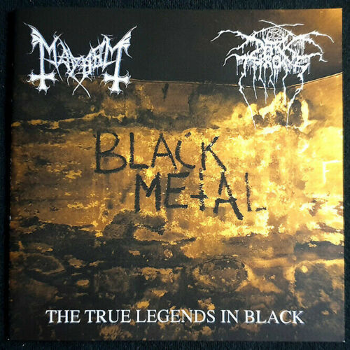 Mayhem / Darkthrone - The True Legends In Black [Digipak Split] CD